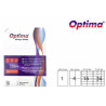 Etichete color autoadezive 16/A4, 105 x 37 mm, 100 coli/top, Optima - verde
