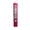 Biblioraft A4, plastifiat PP/paper, margine metalica, 50 mm, Optima Budget - rosu