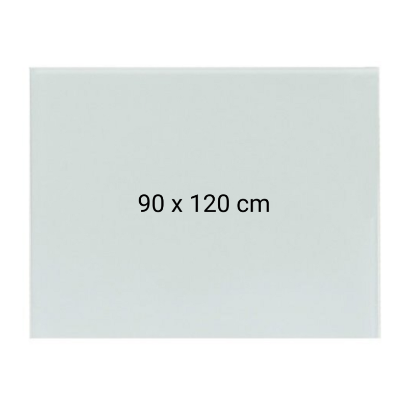 Tabla alba magnetica din sticla, 90 x 120 cm, Optima