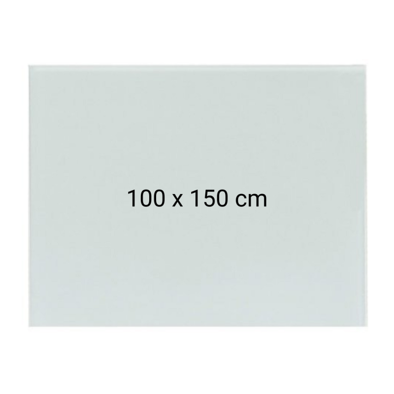 Tabla alba magnetica din sticla, 100 x 150 cm, Optima