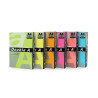 Hartie color pentru copiator A4, 80g/mp, 100coli/top, Double A - 5 culori intense asortate