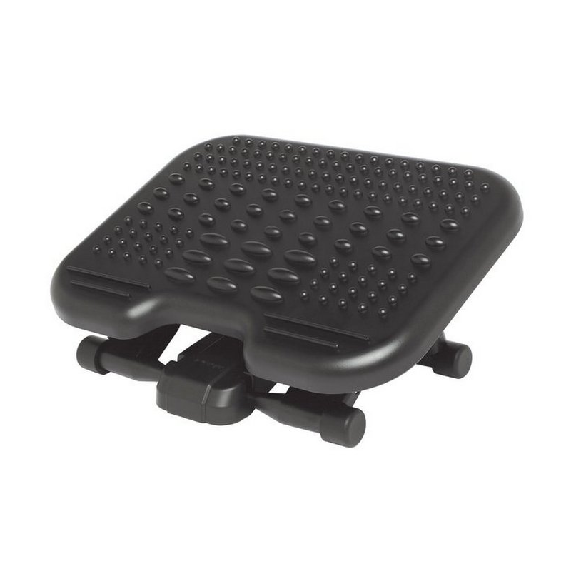 Suport ergonomic Kensington SoleMassage, pentru picioare, inclinatie ajustabila, negru