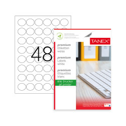 Etichete albe autoadezive,...