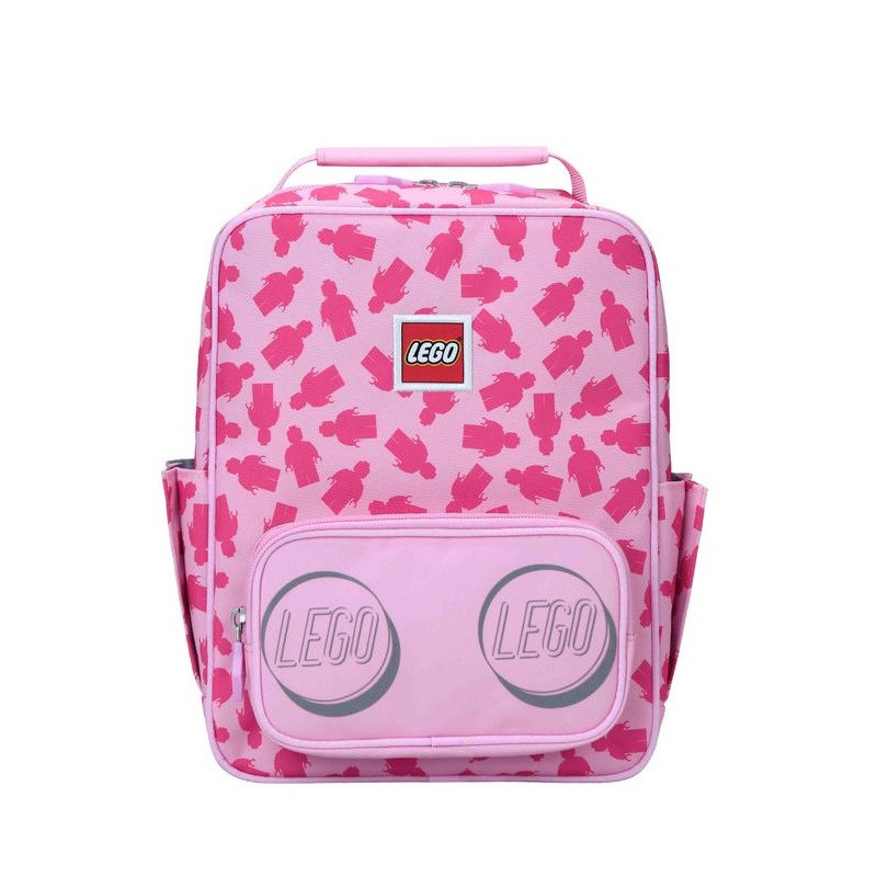 Rucsac Casual LEGO Tribini Classic Small - design Filled Minifigure - roz