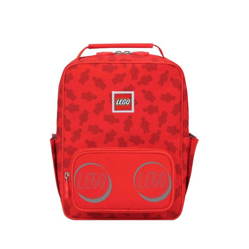 Rucsac Casual LEGO Tribini Classic Small - design Filled Minifigure - rosu