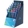 Display SCHNEIDER Slider Memo XB, 30 pixuri - (10 x albastru, 9 x negru, 3 x Ro, 2 x V, Or, Vi, roz)