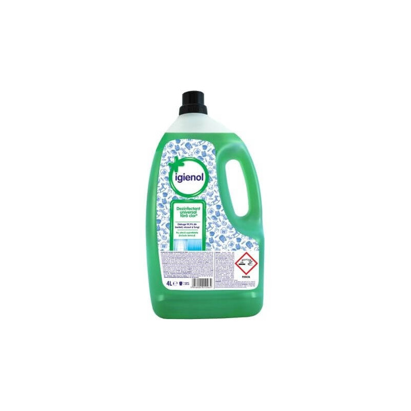 Dezinfectant Igienol pentru suprafete, 4L verde