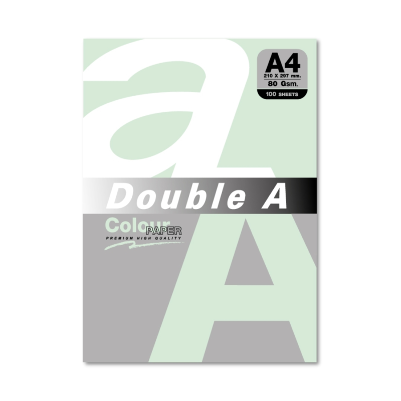 Hartie color pentru copiator A4, 80g/mp, 500coli/top, Double A - pastel lagoon