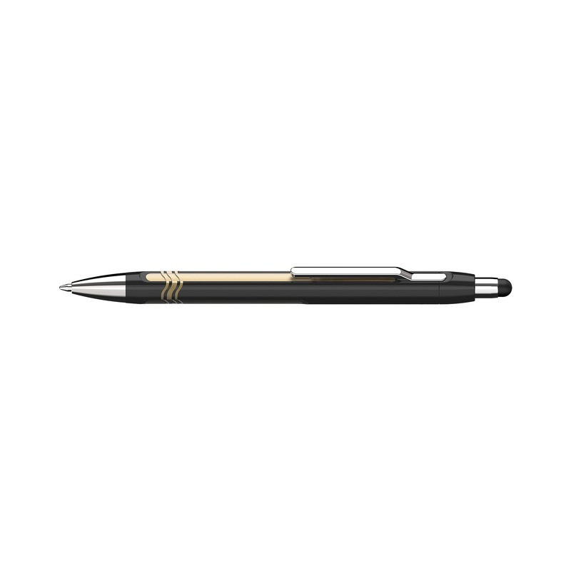 Pix SCHNEIDER Epsilon Touch XB, varf 1.4mm - corp negru/auriu - scriere albastra