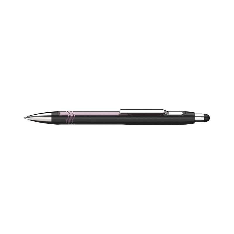 Pix SCHNEIDER Epsilon Touch XB, varf 1.4mm - corp negru/roz - scriere albastra