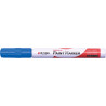 Marker cu vopsea PENAC, rezistent la temperaturi inalte, varf rotund, grosime scriere 2-4mm - albast