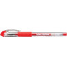 Pix cu gel ARTLINE Softline 1500, rubber grip, varf 0.5mm - rosu