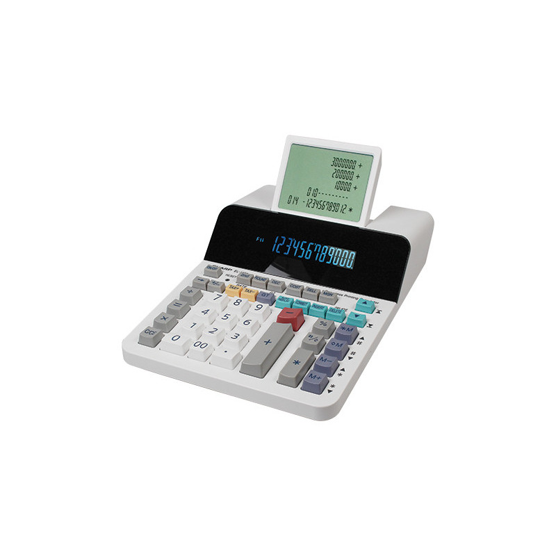 Calculator cu printare pe afisaj (fara rola hartie), 12 digits, 228 x 150 x 62 mm, SHARP EL-1901 - a