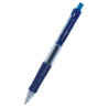 Pix cu gel, mecanism retractabil, rubber grip, 0.5 mm, Q-Connect - albastru