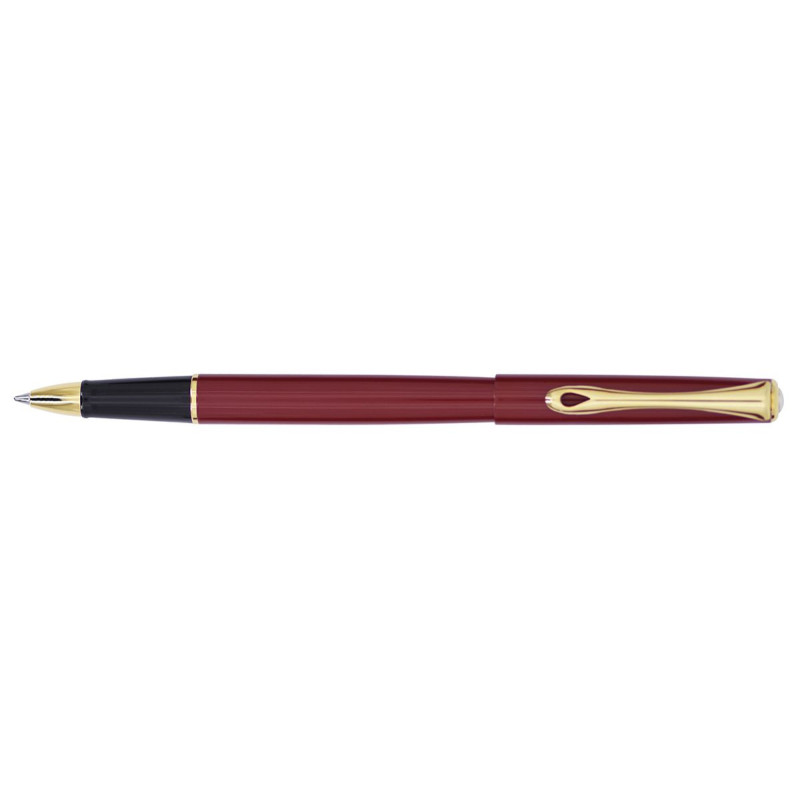 Roller Diplomat Traveller - dark red gold