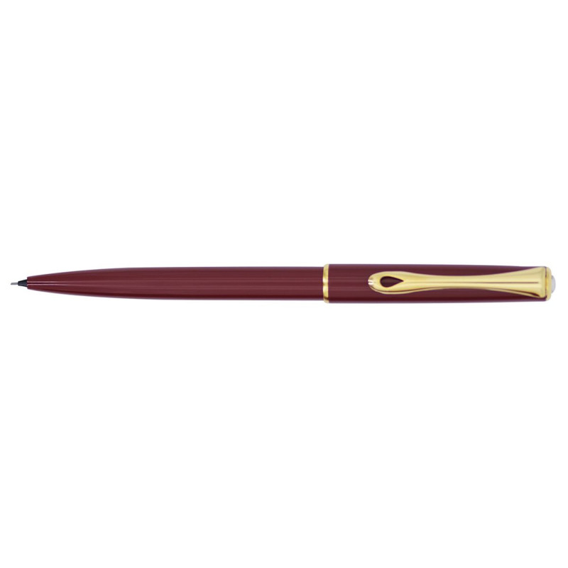Creion mecanic 0.5mm Diplomat Traveller - dark red gold