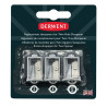 Rezerva ascutitoare electrica DERWENT Professional, pentru 2302332, 3 buc/ set, gri