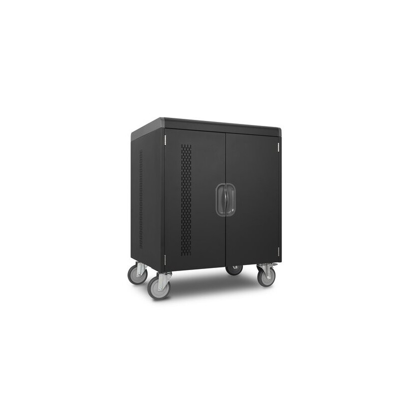 Cabinet pentru incarcare Kensington AC32, securizabil, capacitate 32 dispozitive, cu maner si rotite