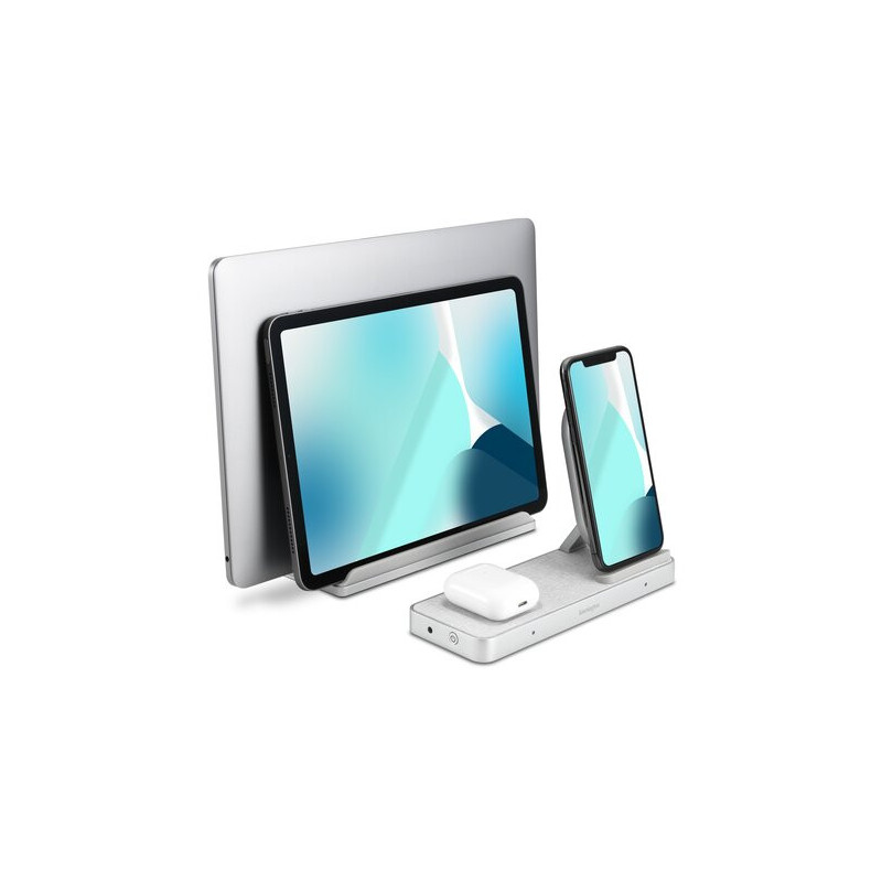 Studio Dock Kensington, compatibil cu dispozitive Apple, gri metalizat