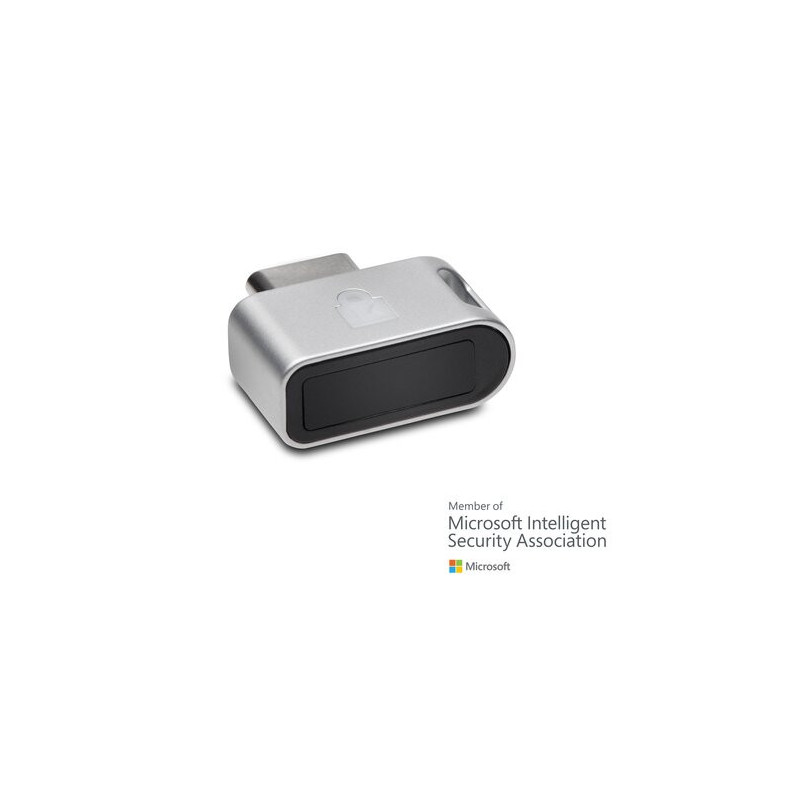 Sistem autentificare Kensington, pe baza de amprenta, wireless, conexiune USB-C, negru