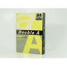 Hartie color pentru copiator A4, 75g/mp, 500coli/top, Double A - galben neon