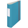 Biblioraft LEITZ 180° Active Cosy, polyfoam, A4, 82 mm, albastru celest
