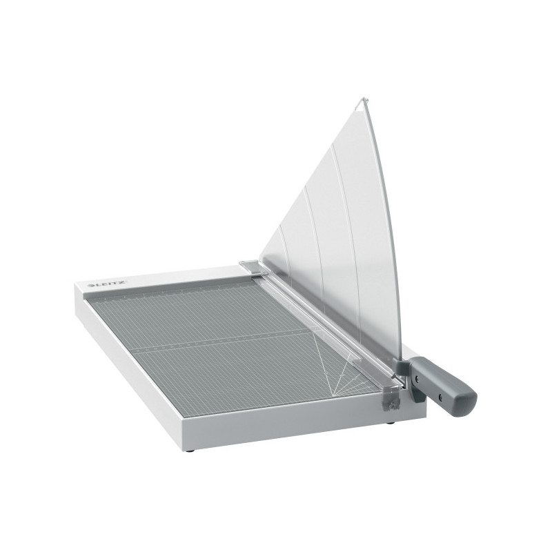 Ghilotina LEITZ Home Office Precision, A3, 10 coli, indicator laser inclus, gri
