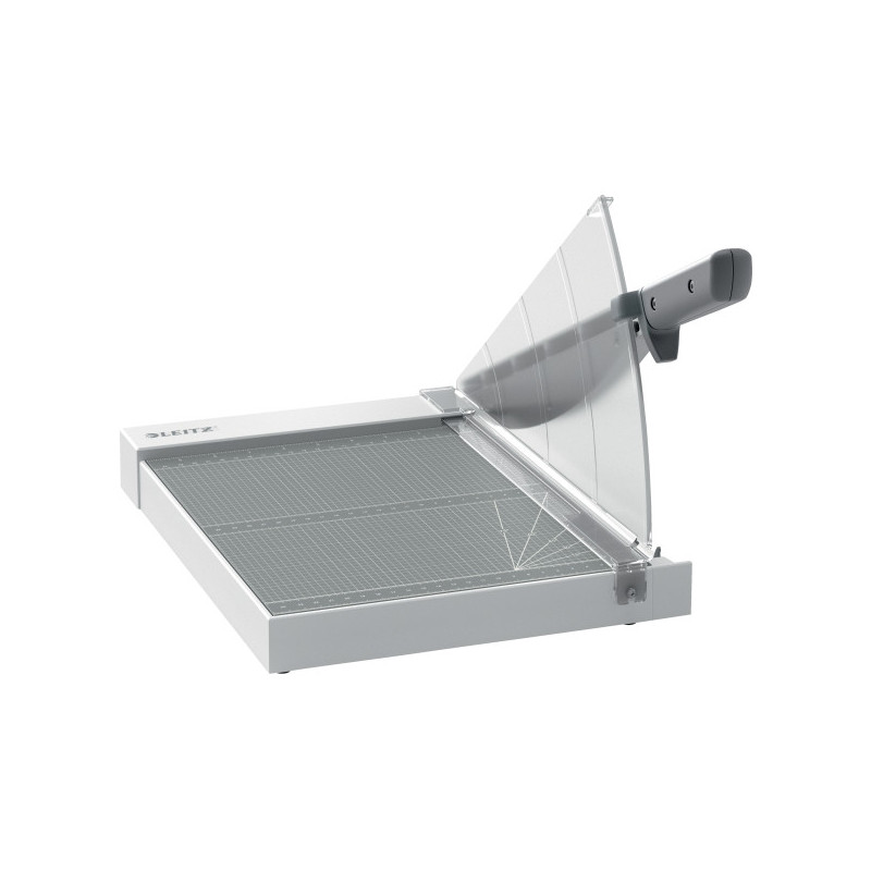 Ghilotina LEITZ Home Precision, A4, 8 coli, gri
