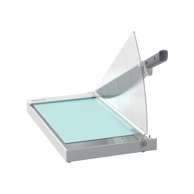 Ghilotina LEITZ Office Precision, A3, 15 coli, indicator laser inclus, gri