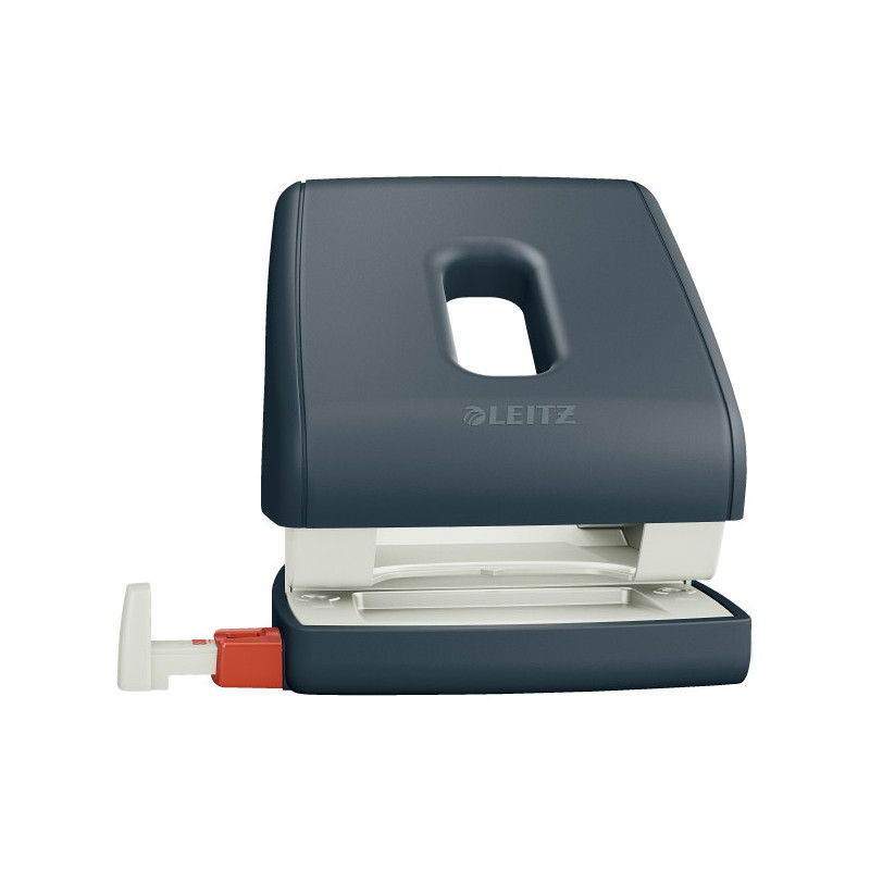 Perforator plastic LEITZ Cosy 5004, 30 coli, gri antracit