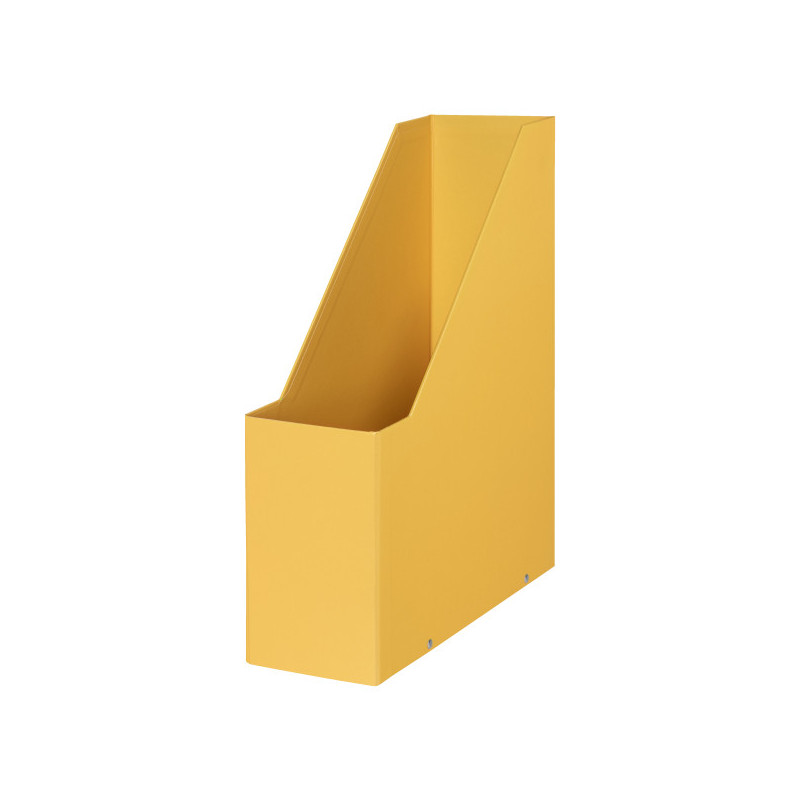 Suport vertical LEITZ Cosy Click & Store, pentru documente, carton laminat, A4, galben chihlimbar