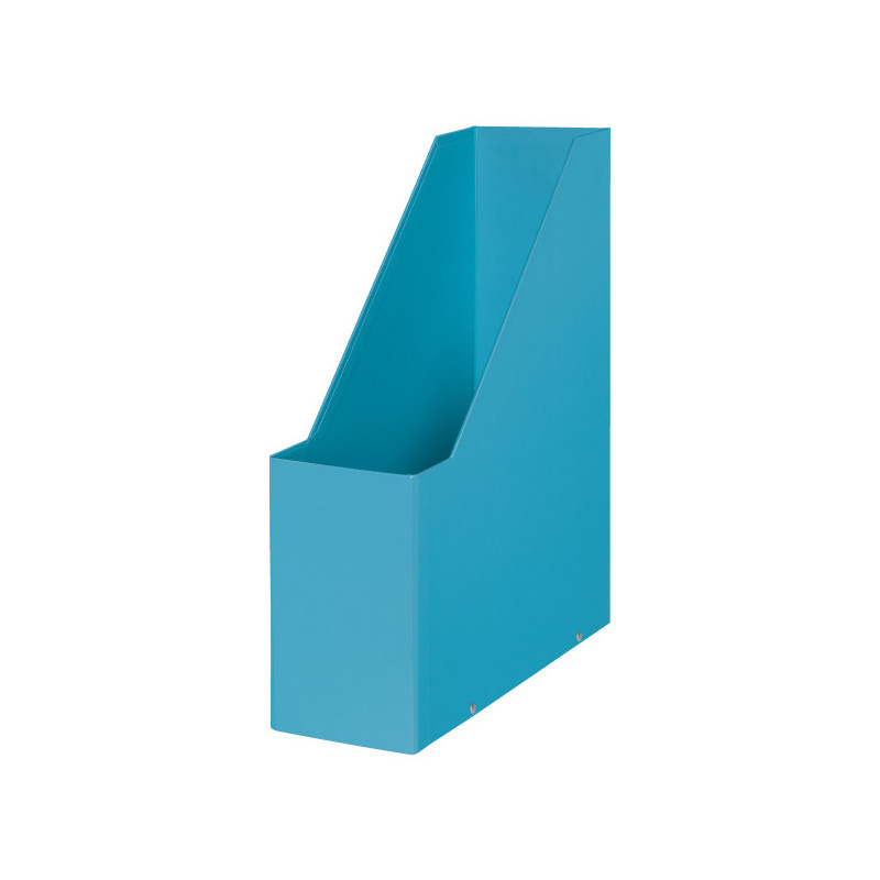 Suport vertical LEITZ Cosy Click & Store, pentru documente, carton laminat, A4, albastru celest