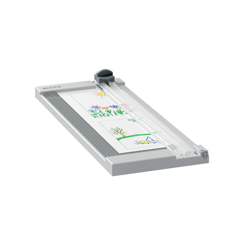 Trimmer LEITZ Home Precision, A4, 8 coli, gri