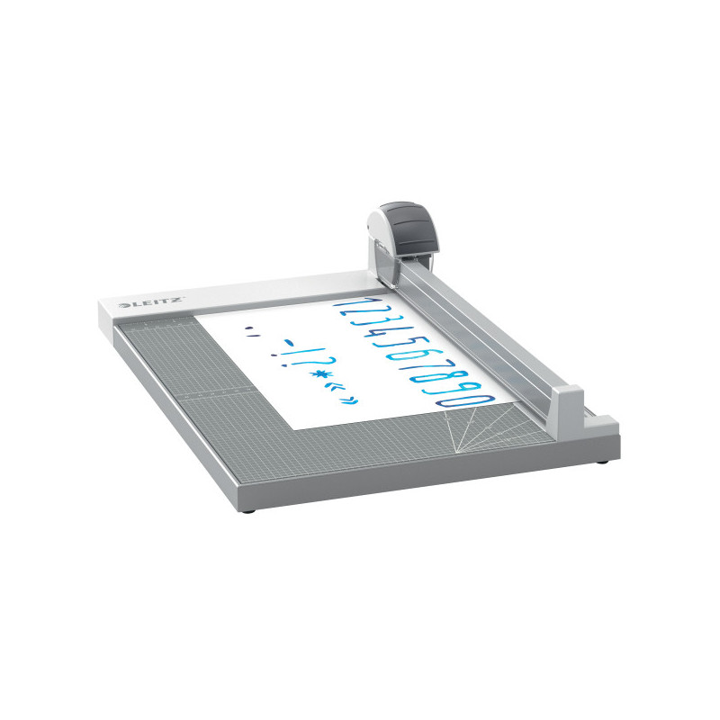 Trimmer LEITZ Office Precision, A4 MAXI, 15 coli, gri