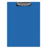 Clipboard dublu A4, plastifiat PP, DONAU - albastru