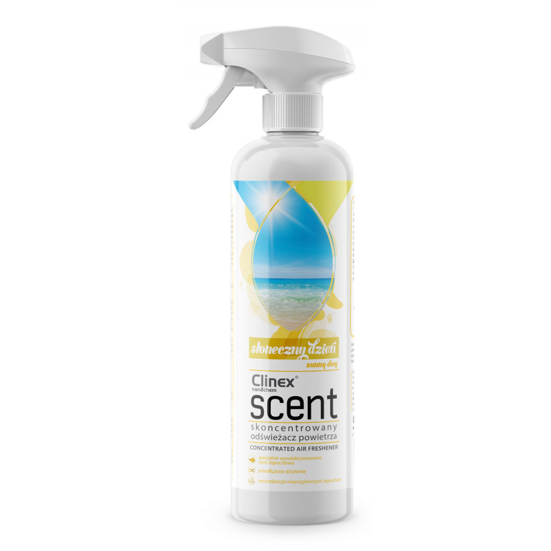 Odorizant camera, cu pulverizator, 500 ml, Clinex Sunny Day