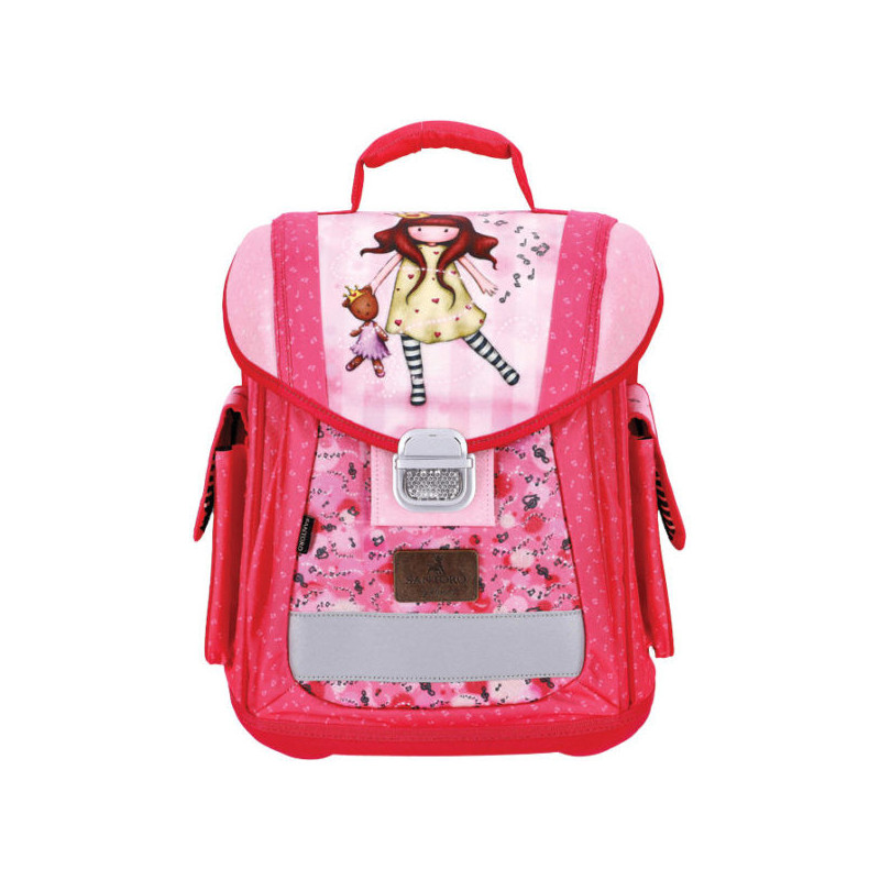Rucsac de scoala ergonomic, inchidere metalica - Gorjuss Princesses