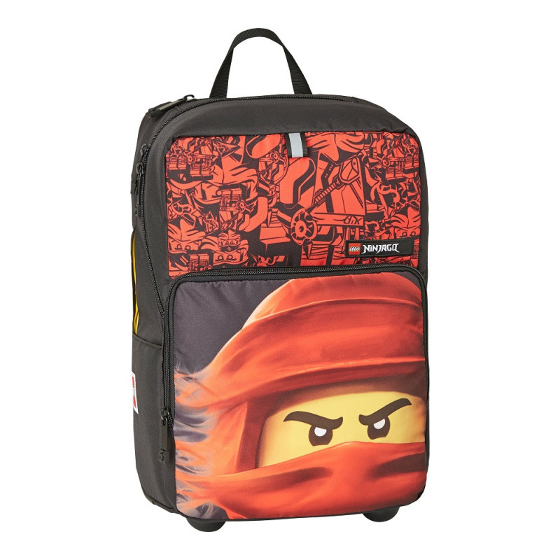 Troller/ghiozdan scoala LEGO Core Line - design Ninjago Red