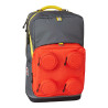 Ghiozdan scoala Maxi Plus + sac sport, LEGO Mortensen - design titanium/red