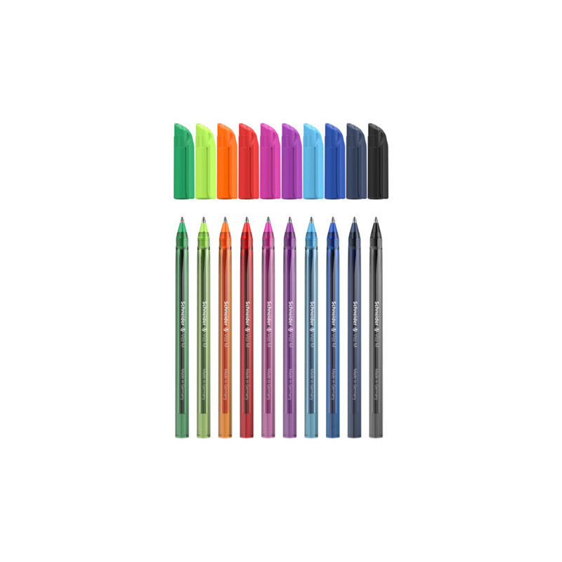 Pix SCHNEIDER Vizz M, varf mediu, 10 culori/set, Gelco Technology