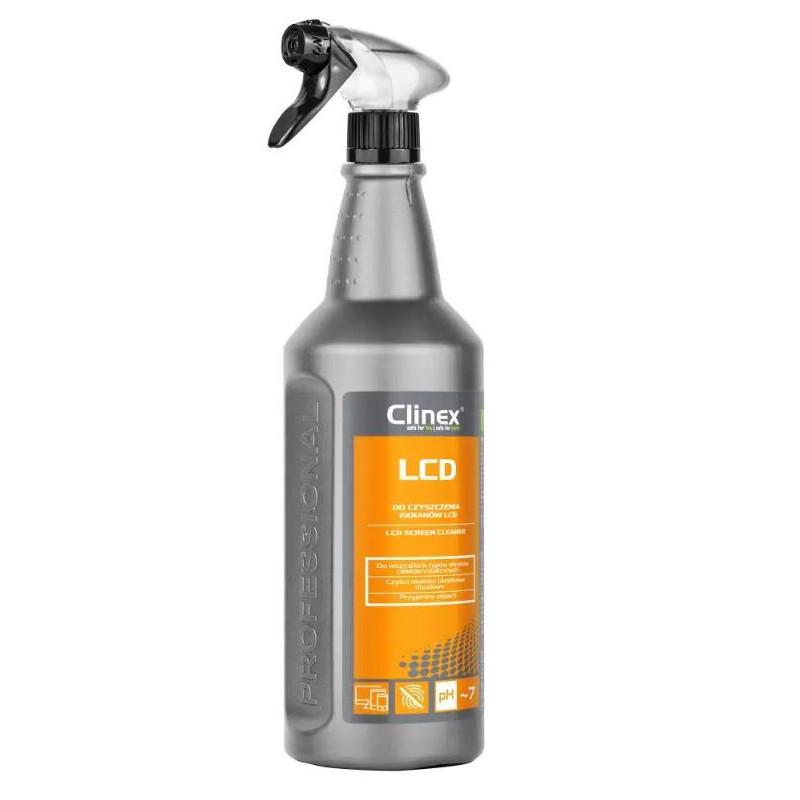 CLINEX LCD, 1 litru, solutie pentru curatat ecrane LCD