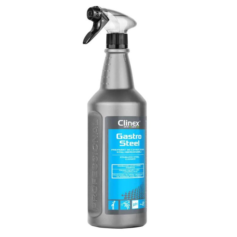CLINEX Steel, 1 litru, detergent pentru masini de spalat vase