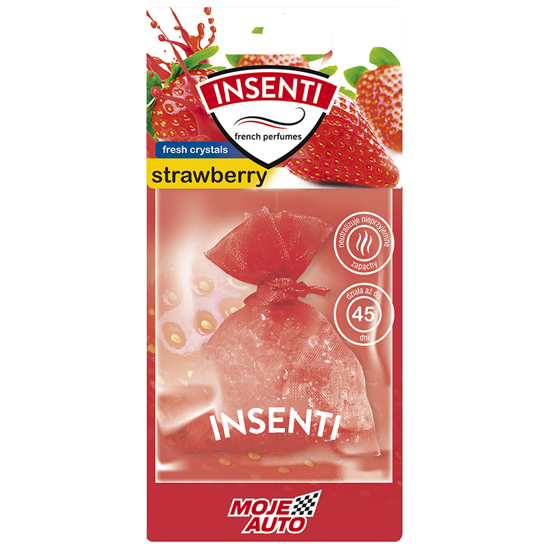 Air Freshener INSENTI Fresh Crystals - strawberry, 20g