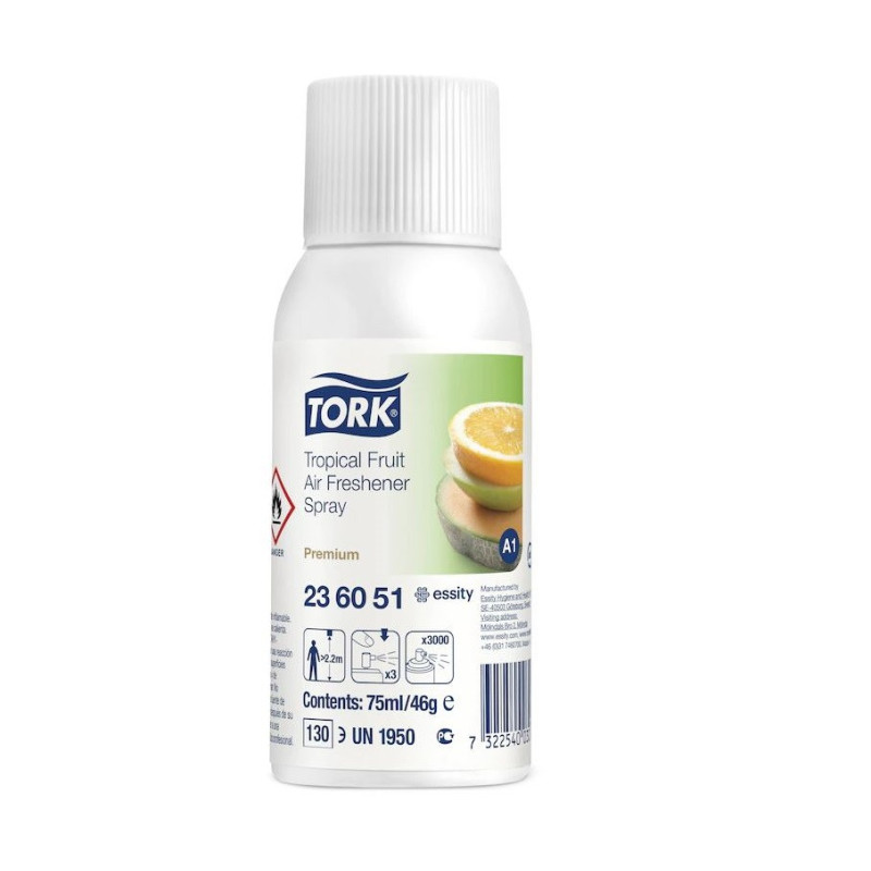 Spray odorizant,Tork cu aromă de fructe tropicale