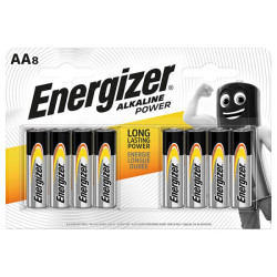 Baterie alkalina AA, 8...