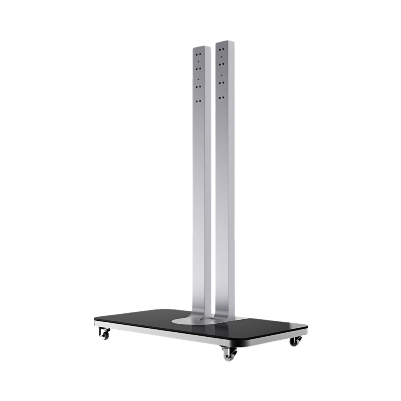 Stand pentru tabla interactiva HORION 86-98 inch, din otel carbon si sticla securizata