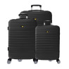 Set 3 trollere CATERPILLAR V Power Alexa (20/24/28 inch) - material ABS - negru