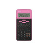 Calculator stiintific, 10 digits, 273 functii, 161x80x15mm, dual power, SHARP EL-531THBGR-negru/roz