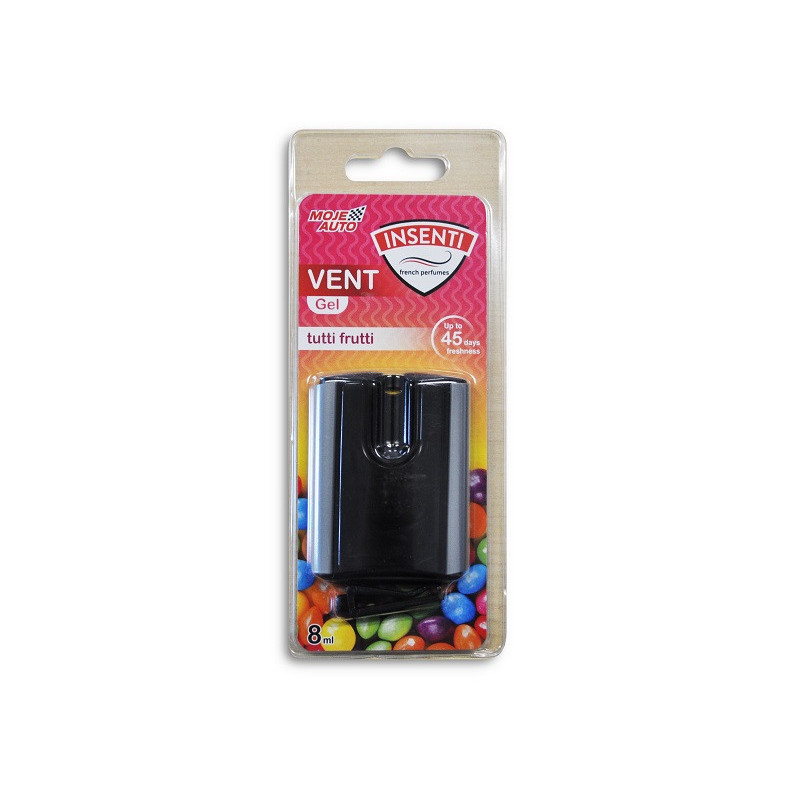 Air Freshener INSENTI Vent Gel - tutti frutti, 8ml
