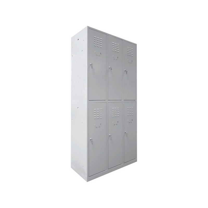 Vestiar cusetat 3x2 cusete- "MAXI", 889X450X1800 mm